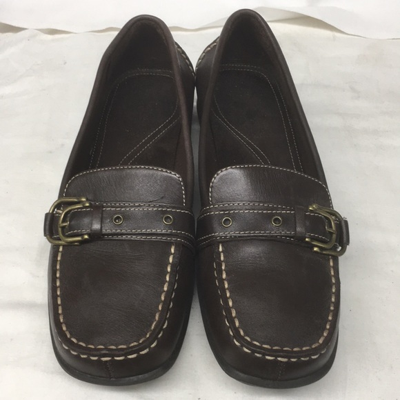 What’s what leather loafers ladies sz 7 - Picture 2 of 8